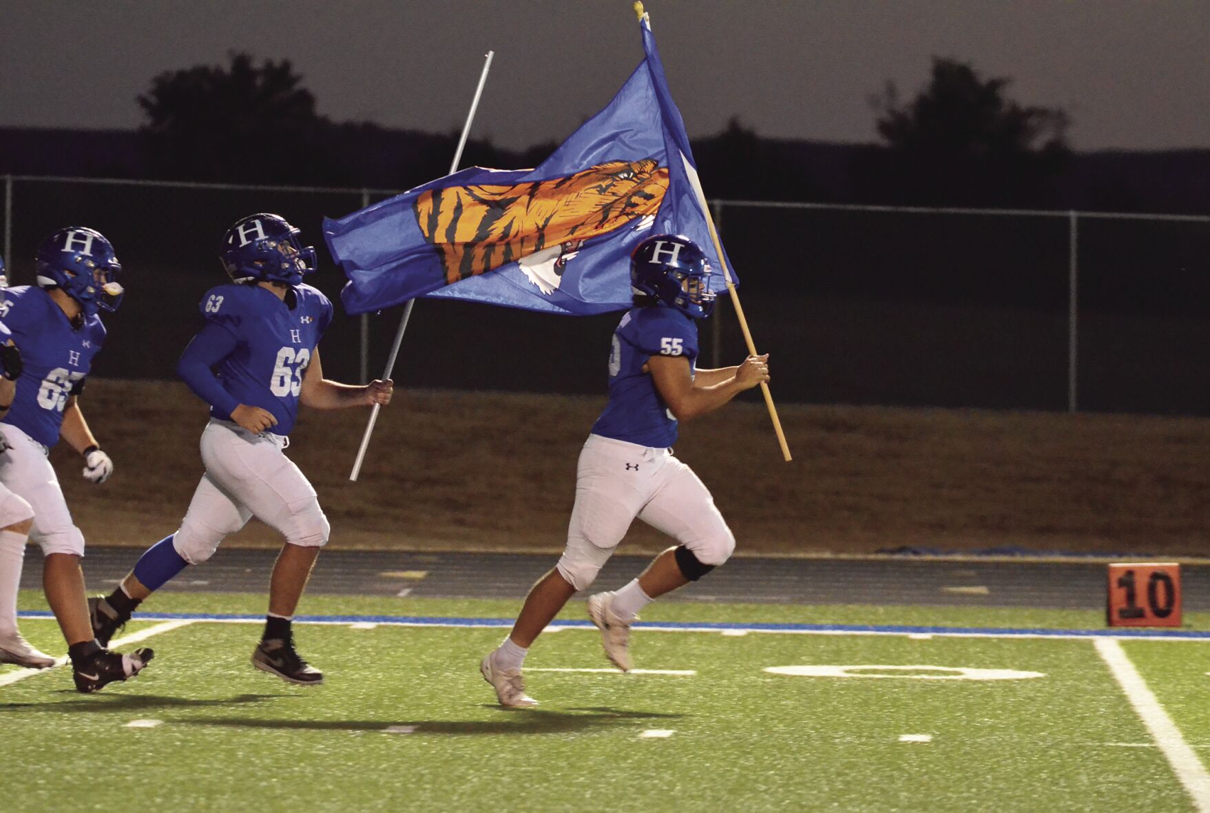 Hollister Tigers - Elijah Small Flag